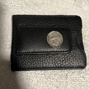 Buffalo Bill Nickle leather wallet